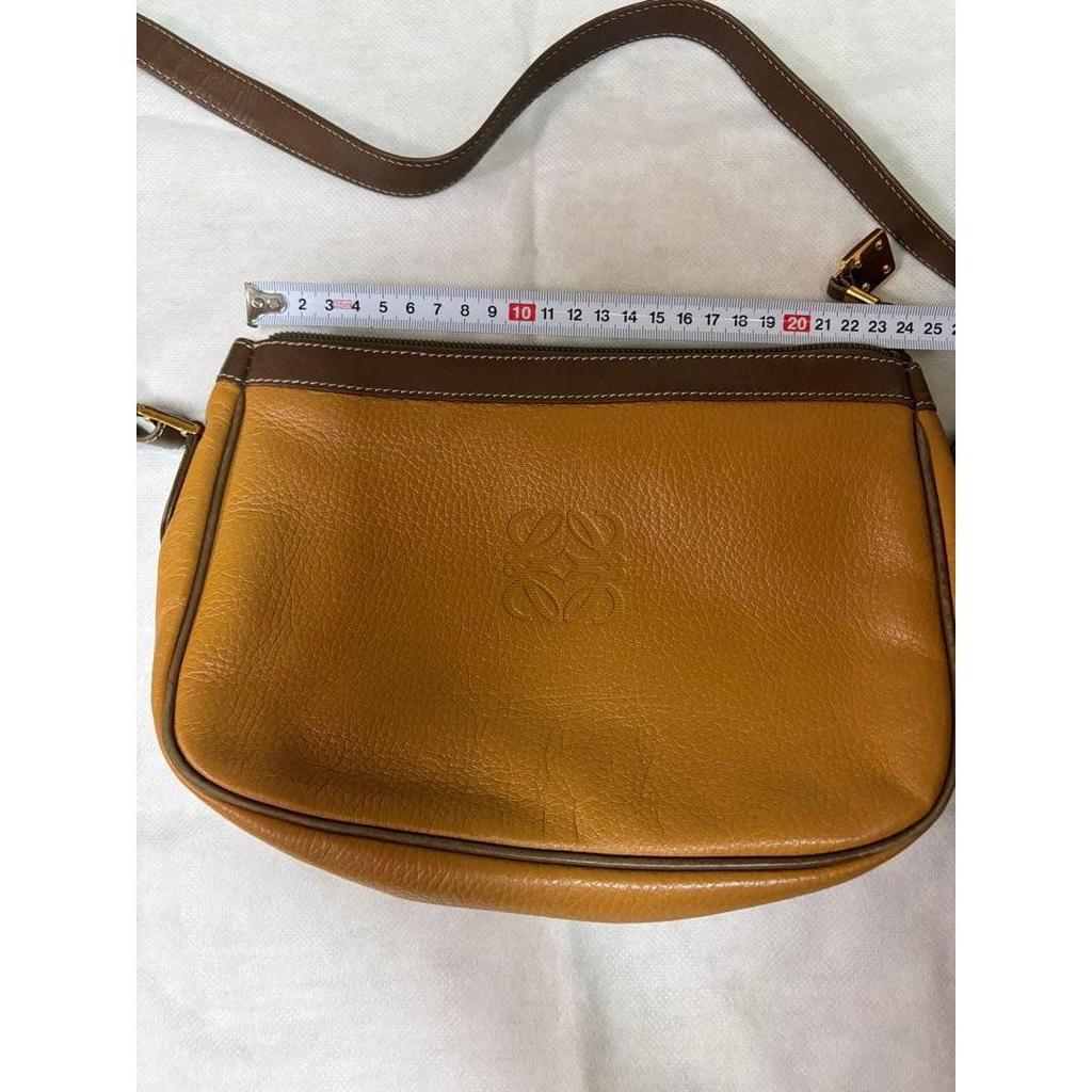 Used LOEWE Old Loewe Leather Shoulder Bag Vintage