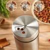 Stainless Steel Seasoning Bottle, Outdoor Barbecue Tool, Pepper Powder Bottle, Cumin Powder Dispenser, Skewer Holder, Seasoning Container