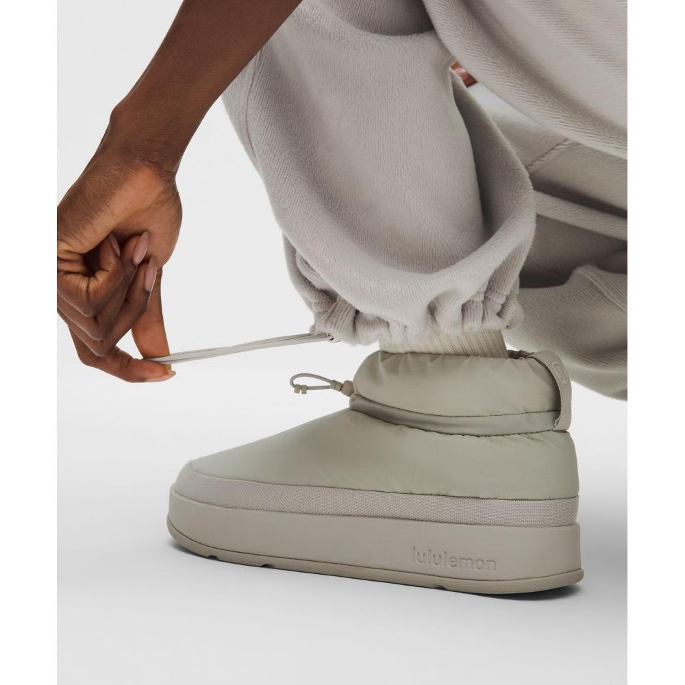 Lululemon Plush Velour Mid Rise Pant Dove Grey