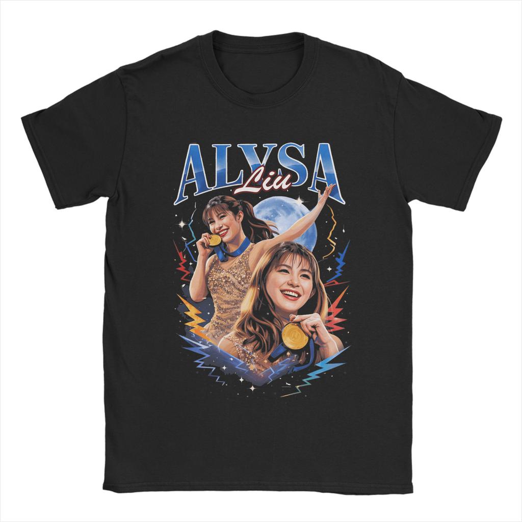 I Heart Alysa Liu TShirt Unisex Funny 100 Cotton Tees Crew Neck Short Sleeve T Shirts Plus Size Tops