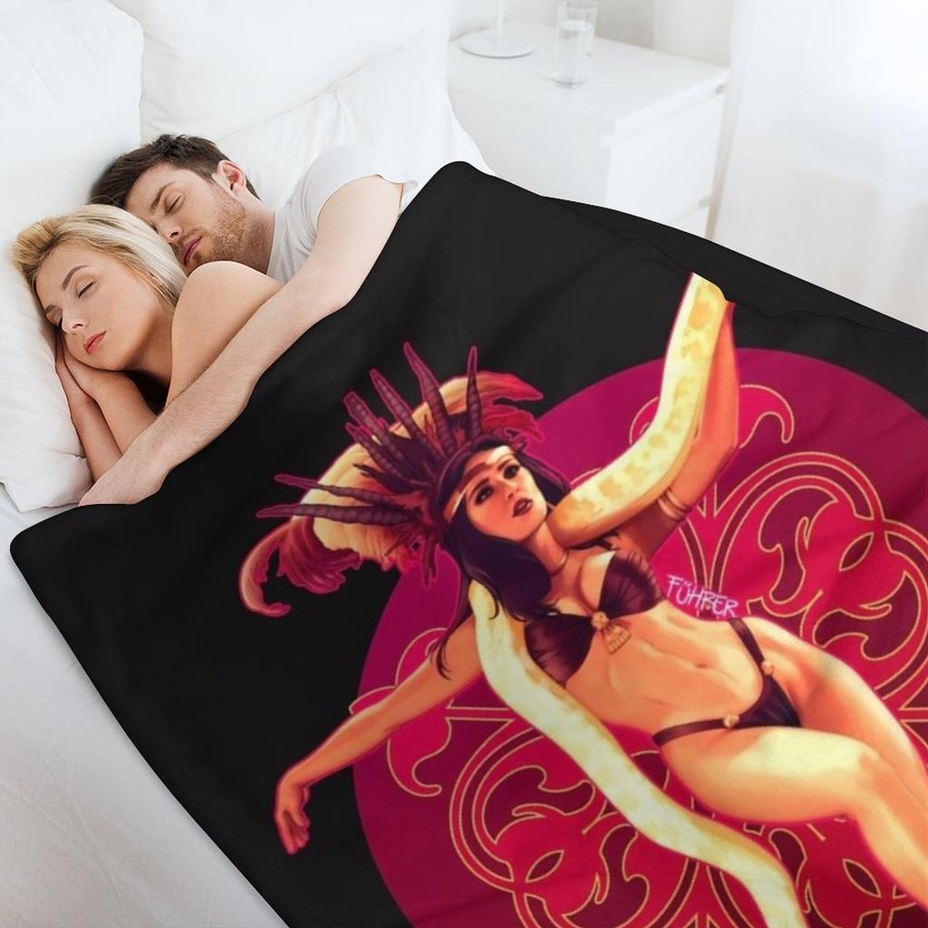 Salma Hayek Throw Blanket warm winter Decorative Sofas Softest Designers Blankets