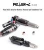 RISK Mountain Bike Rear Shock Absorber Shaft Bushing Tool for Installation and Removal