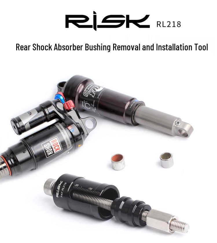 RISK Mountain Bike Rear Shock Absorber Shaft Bushing Tool for Installation and Removal