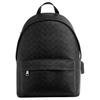 Taylor 30 Reißverschluss Beschichtetes Canvas Rucksack Großer Unisex-Rucksack Schwarz CDX95-SVYZK
