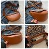Minimalist Saddle Bag for Women Solid Color Faux Leather Crossbody Purse Trendy Single Shoulder Bag CLE