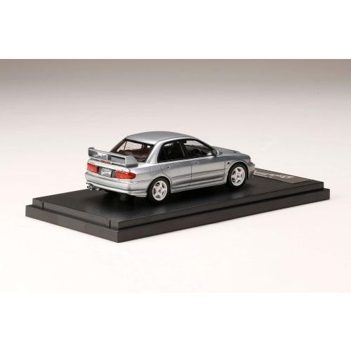 Hobby Japan MARK43 1/43 Mitsubishi Lancer GSR Evolution III (CE9A) Queen's Silver Finished Model PM43127S
