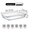 Rectangular Heat-Resistant Glass Baking Dish