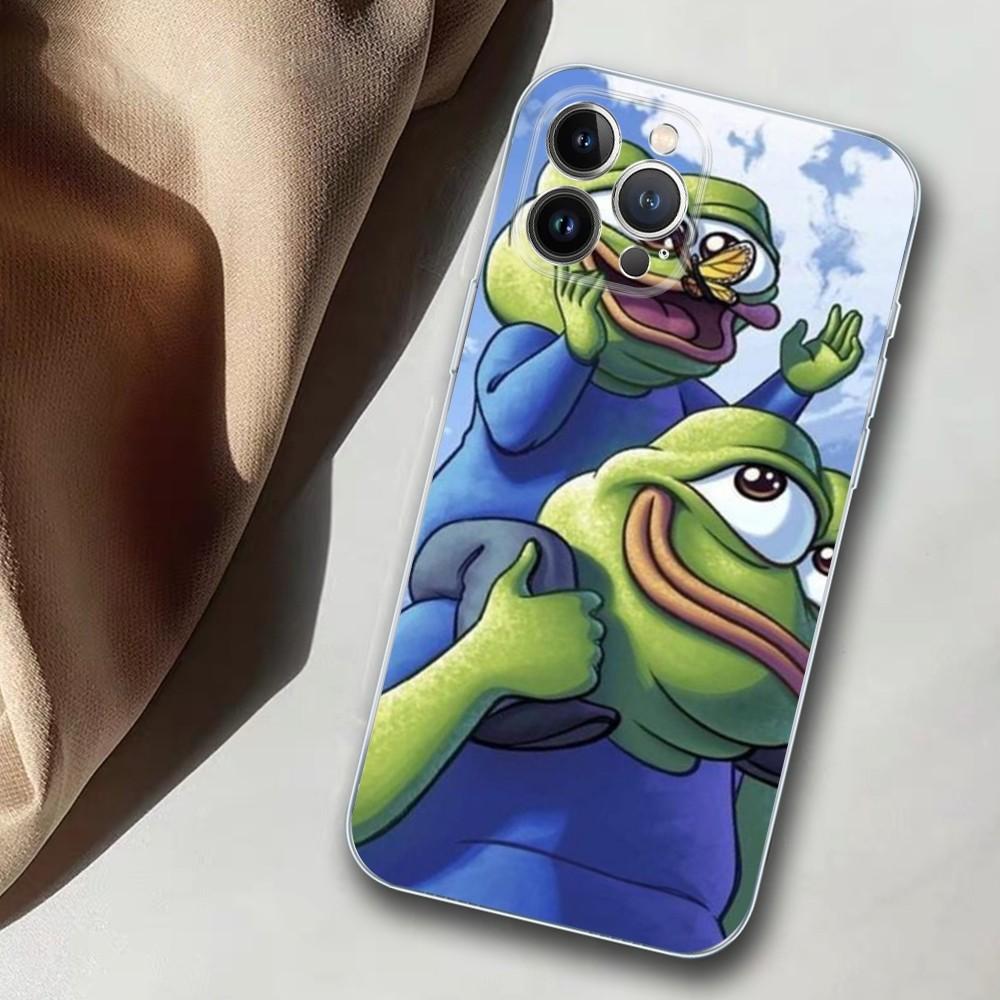Sad Pepe The Frog  Phone Case For iPhone 14 11 12 13 Mini Pro XS Max Cover 6 7 8 Plus X XR SE 2020 Funda Shell