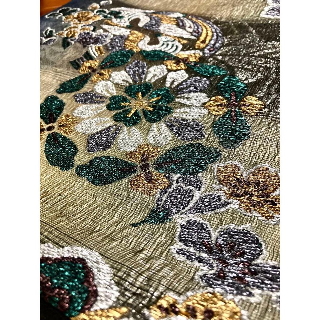 Used Nishijin-ori obi (sash) by a master craftsman