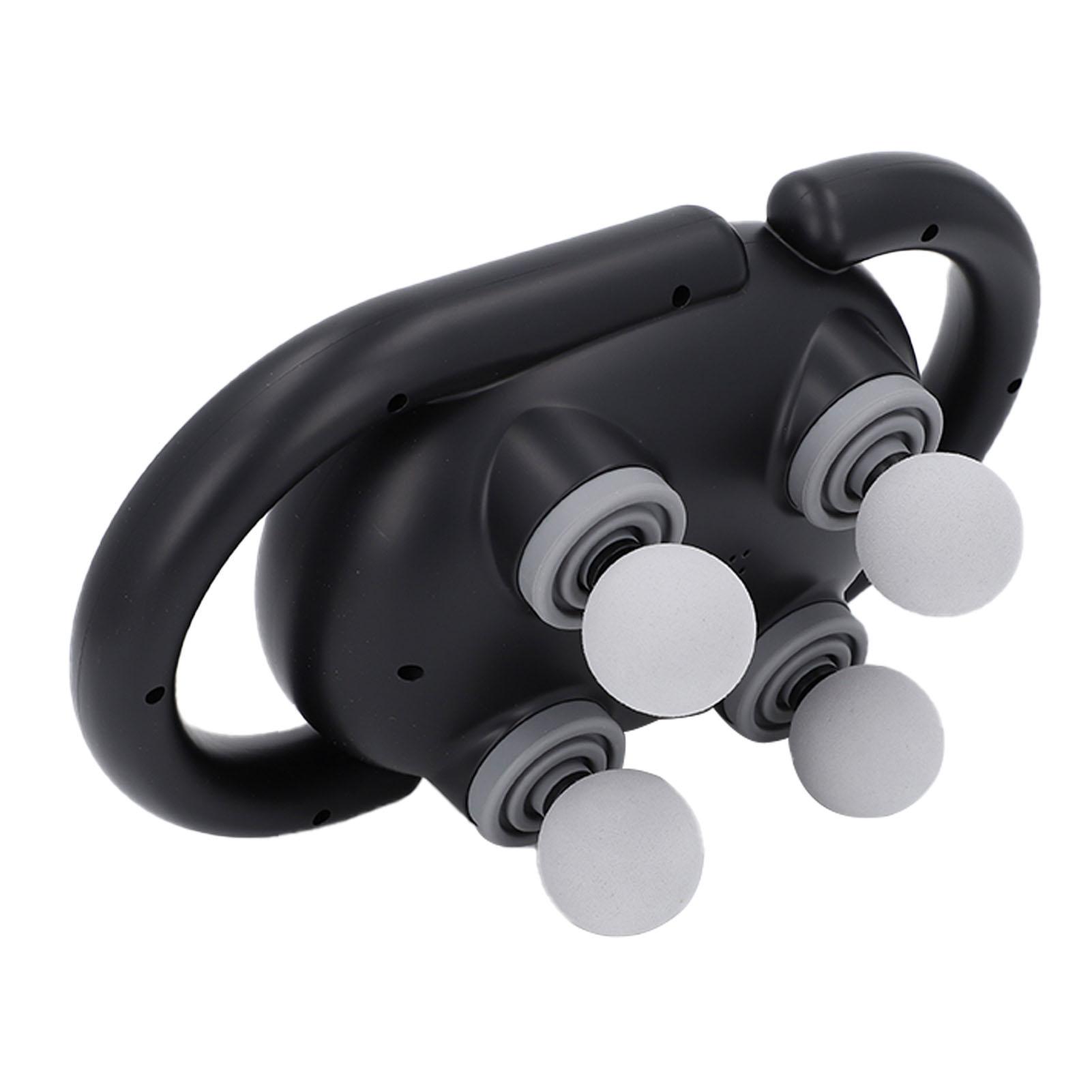 

Handheld Tissue Massag 4 Head 6 Modes 20 Levels Muscle Relaxation Electric P cussion Body Massag for Leg Neck Should