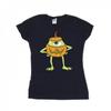 Monsters Inc Womens_Ladies Mike Pumpkin Cotton Halloween T-Shirt