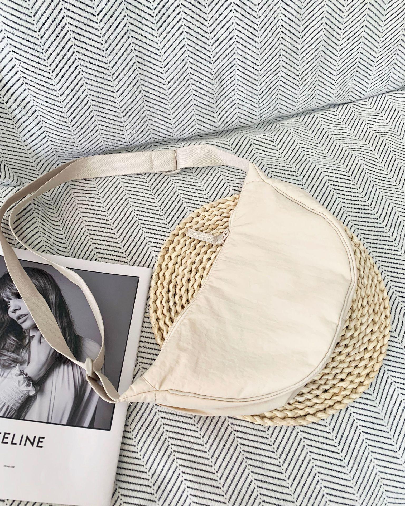 

U-Style 2025 Женская модная нейлоновая сумка-пельмень кроссбоди - Легкая, универсальная, маленькая наплечная сумка