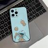 C-Cookie-Funny M-Monster  Phone Case For iPhone 17,16,15,14,13,12,11 Plus,Pro Max,XS,Soft Silicone Black Cover
