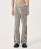 Emtideobeulyu Disco Glitter Velvet Trousers