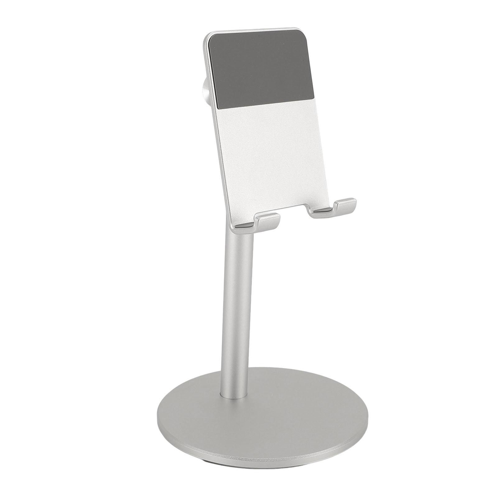

Держатель телефона для стола, регулируемая высота угла наклона, металлическая многофункциональная подставка для сотового телефона для чтения