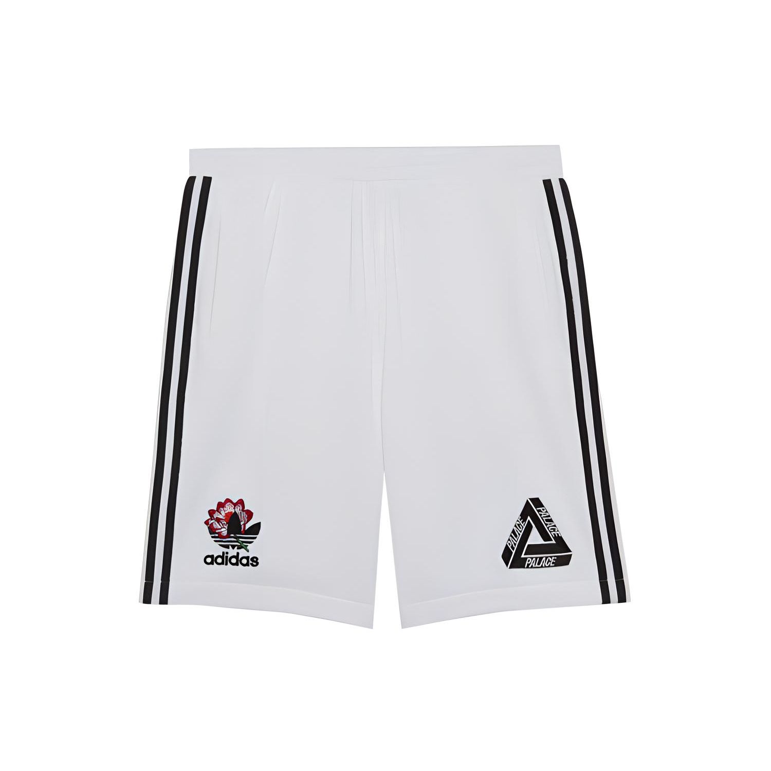 Palace Мужские шорты-полотенца с полосатым логотипом X Adidas Originals, белые HB1693 S