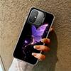 Beautiful Purple Butterfly Shockproof Phone Case for Xiaomi Poco X7 X6 X5 X3 Pro F7 Ultra M8 Redmi 15C 15 14C 13C 12C 10C 13 12