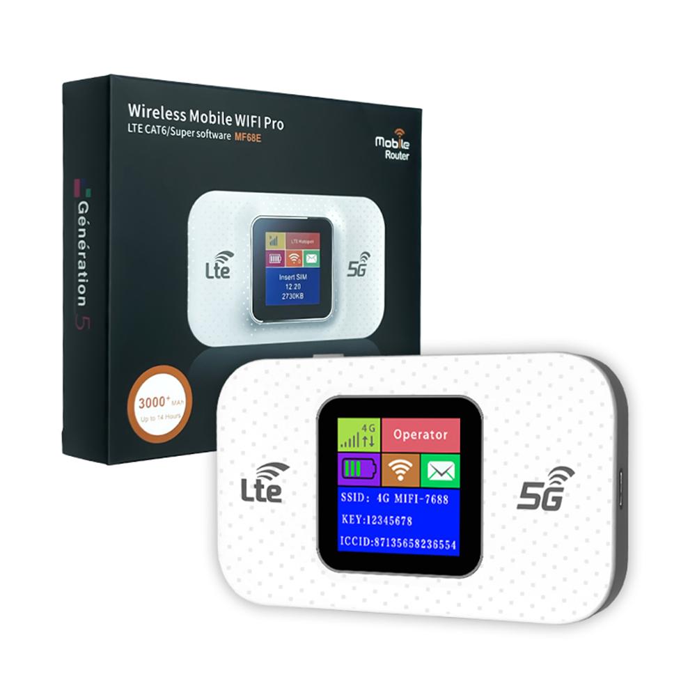 4G LTE Wireless WiFi Router Wireless Internet Router 150Mbps Hotspot Smart WiFi Router with SIM Card Slot Qualcomm MSM8916 Chip