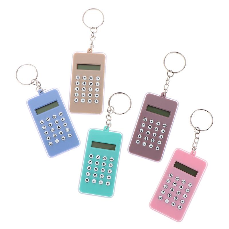 Calculatrice Numérique Portable Mini Calculatrice Labyrinthe Porte-clés Fournitures de Bureau