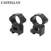 30mm Aluminum Alloy Riflescope Tube Clamp with 21mm High and Wide Card Slot