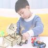 Steam Education Diy Wooden Light Tracking Sensor Material Kit For Children Programming Learning