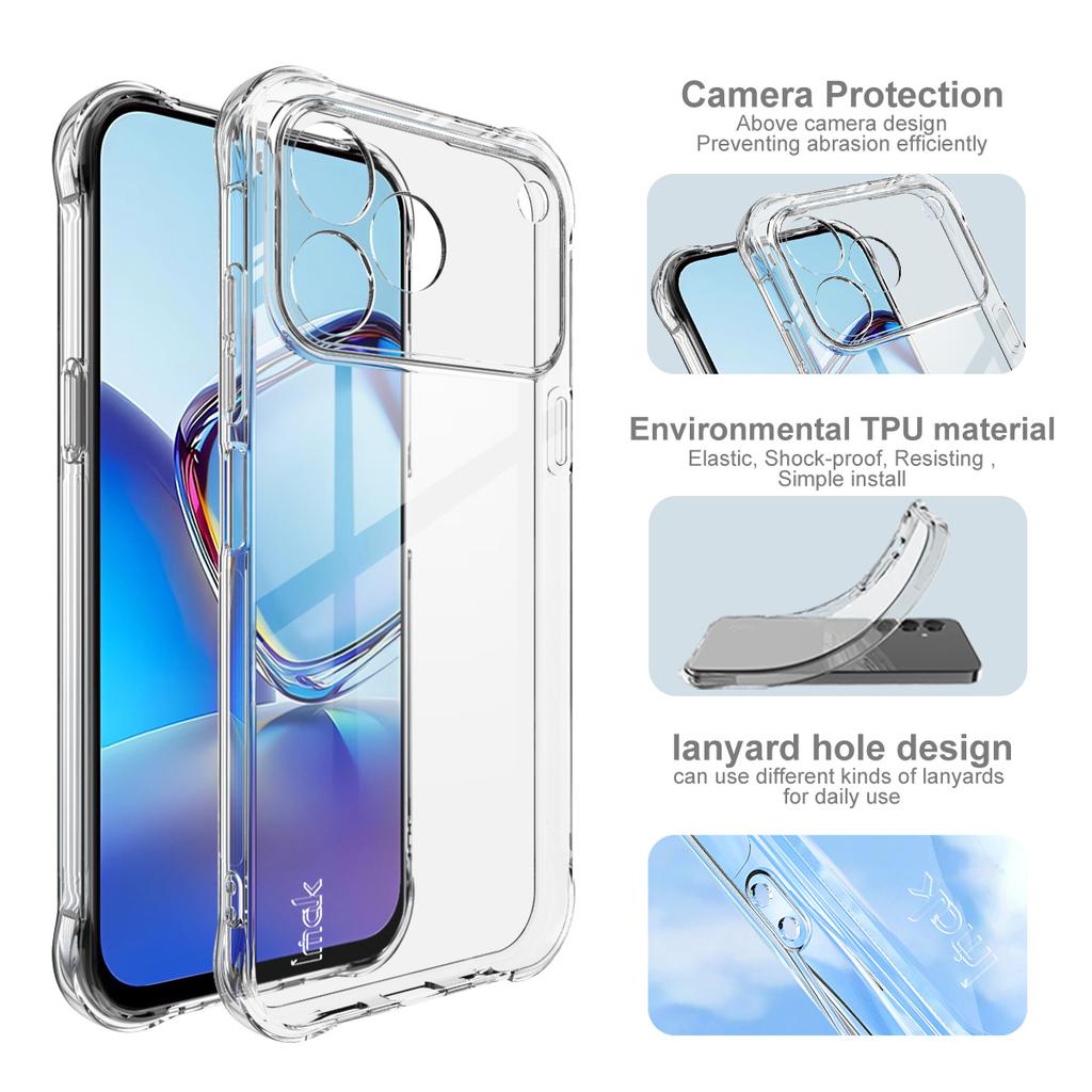 IMAK For ZTE Blade V80 Pro 4G/V80 Vita Case TPU Phone Cover Airbag Shockproof Protection