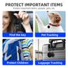 Android Smart Tag Anti-Lost GPS Tracker Bluetooth Locator Item Finder For Suitcase Keys Bag Toys Works With Google Find Hub