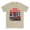 True Detective Rust Cohle Marty Hart Tričko Letní Dospělý Čistá Bavlna Kulatý Výstřih 4XL 5XL 6XL Oblečení Krátký Rukáv Tričko
