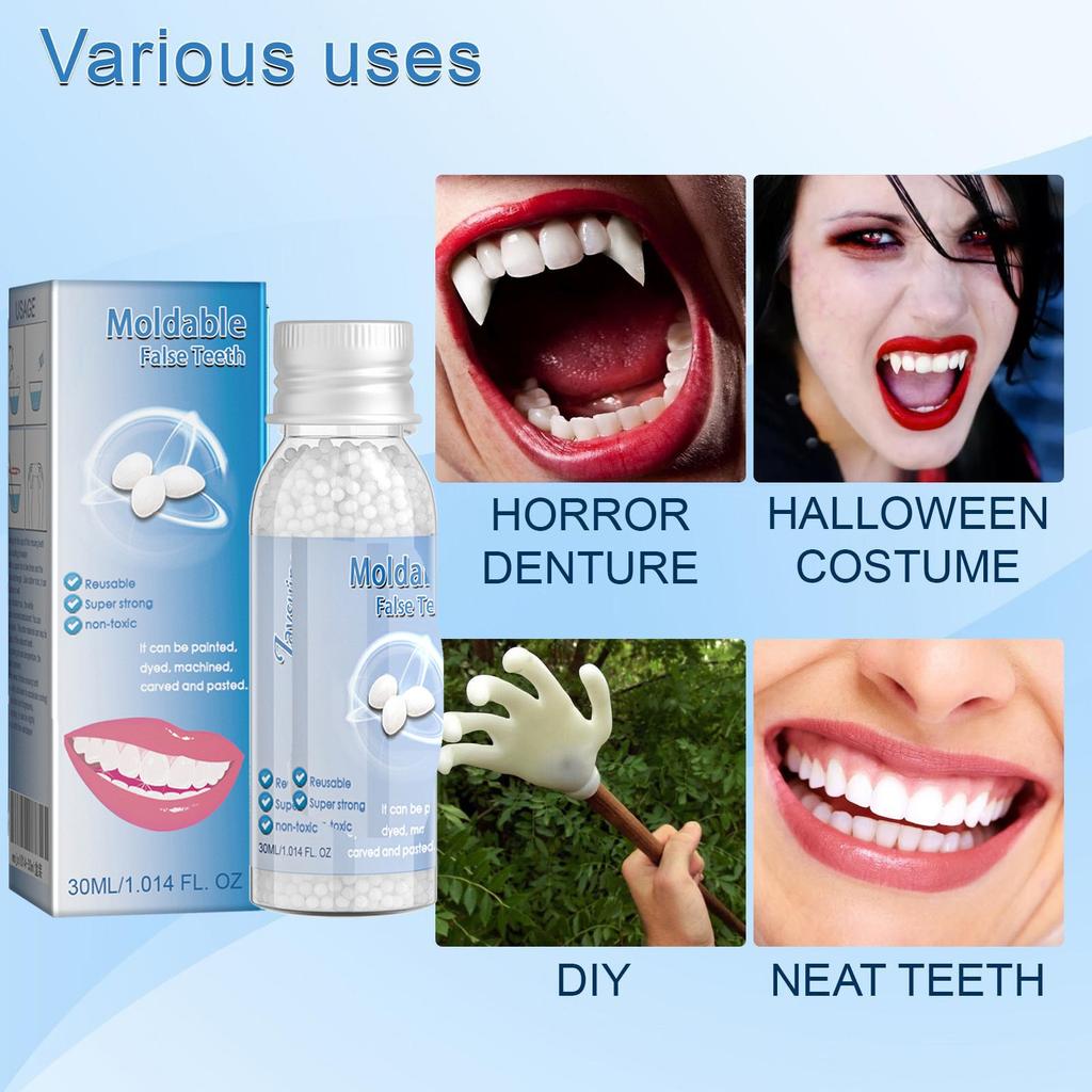 Shapeable Adhesive Film And Television Make Up Dentures Temporary Fillings Adhesive Cavities Broken Teeth  Filler