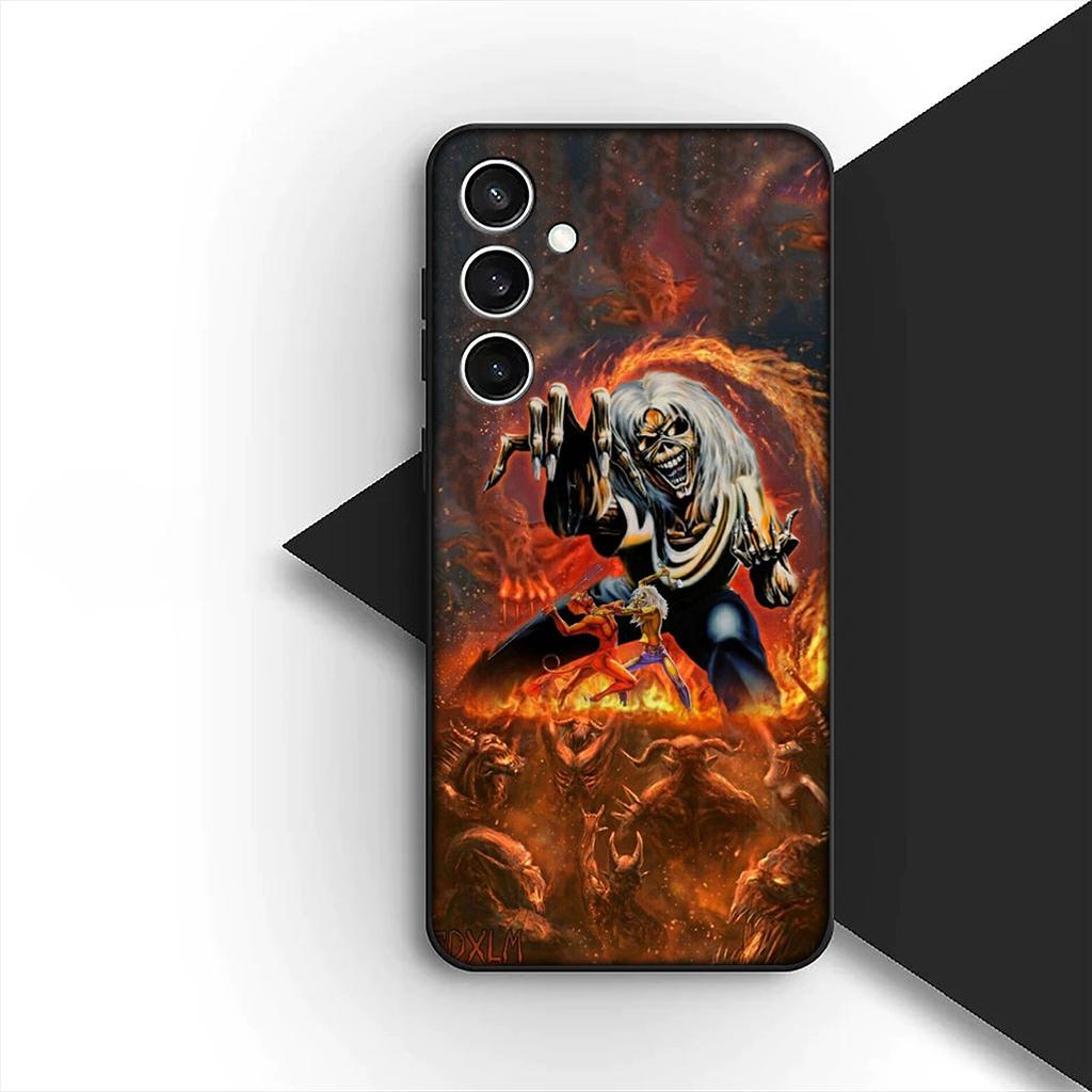 I-Irons Poster M-Rocks M-Maidens Phone Case for Samsung Galaxy S20 S22 S21 FE Ultra Plus A07 A17 A15 A16 A25 A57 A37 Cover