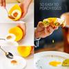 Kitchen Accessories 4Pcs/lot Silicone Egg Poacher Boiler Mould Cups with Stand Designs High Temperature Resistance Home Gadgets