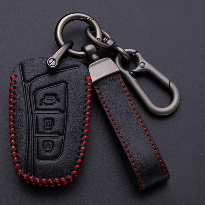 For  Grandeur HG  Genesis G80 Santa Sedan Fe 3DM Grand SantaFe 2018 IX45 EQUUS Azera Car Remote Key Case Cover Holder