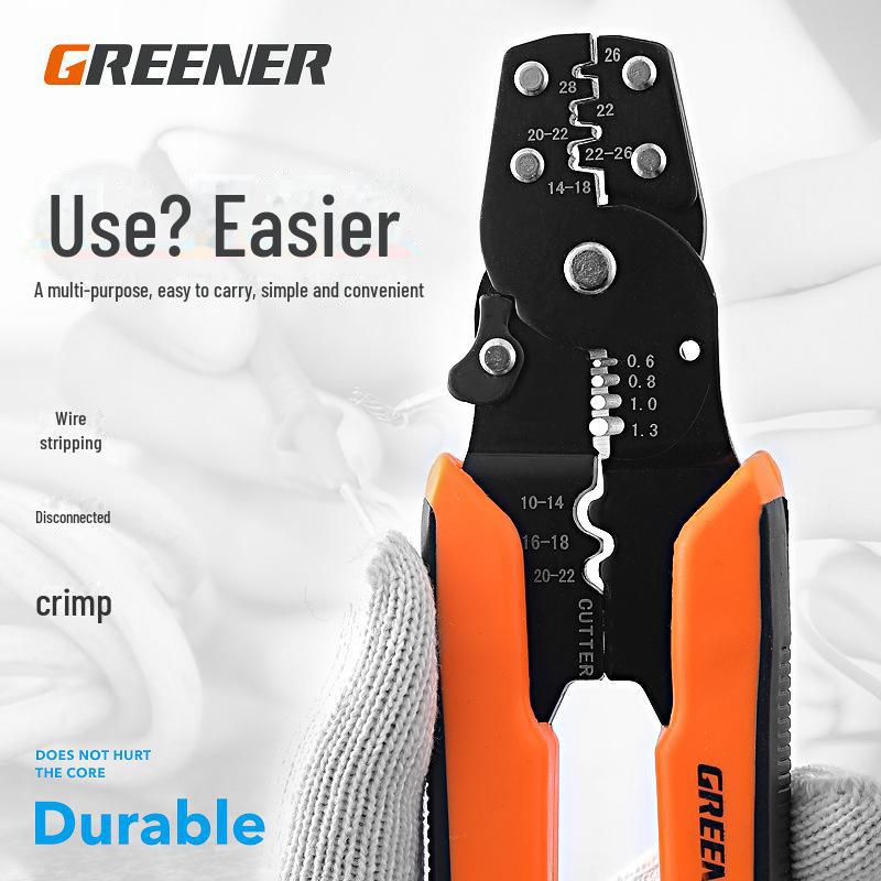 Green Forest Multi-Function Automatic Electrician Wire Stripper Tool