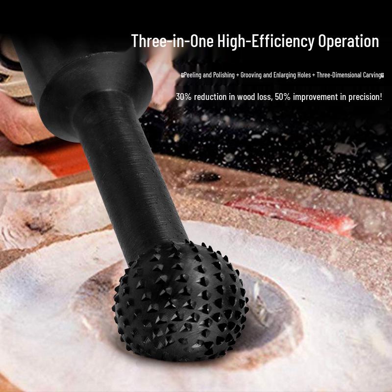 Spherical Wood Carving Ball Chisel Grinder Head