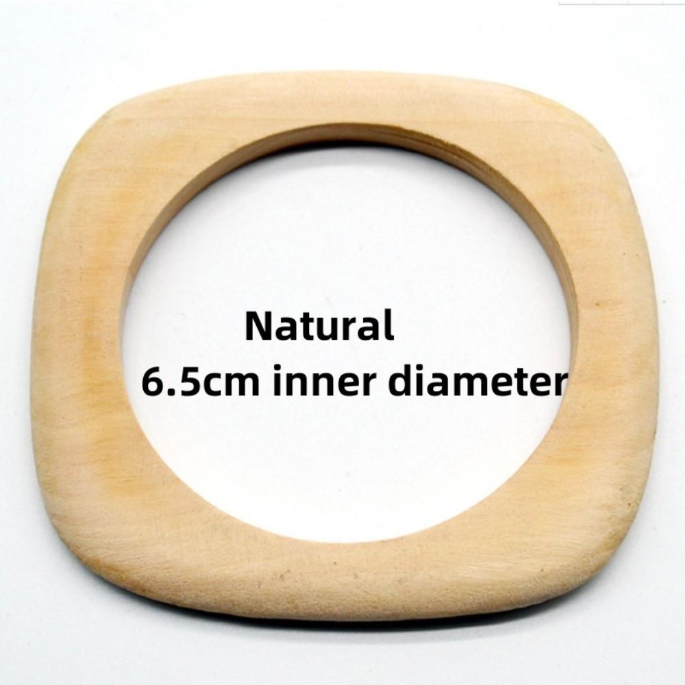 Round Square Bracelets Wide Women Bangles New Wooden Bangles  Gifts