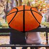 1 Stück Basketball Sport Regenschirm Tragbarer Faltregenschirm Eisenrahmen Loch Rippenstruktur Outdoor Heim Regenschirm A8