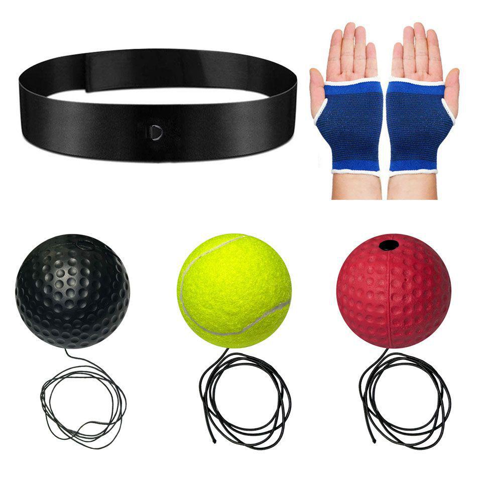 Head-mounted Boxing Speed Ball for Adult Training & Quick Reflexes