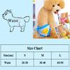 Pet Dog Shorts Sanitary Physiological Pants Cute Fruit Print Diaper Dog Shorts Washable Female Dog Panties Underwear Briefs Dc05