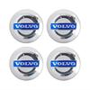 4PCS Car Hub Caps Rim Center Caps Badge Stickers Auto Accessories Suitable for Volvo S40 S60 S80l Xc60 Xc90 V40 V60 V50 V90 V70 CUG1