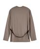 HYII Back Strap Long Sleeve T-Shirt [Gray]
