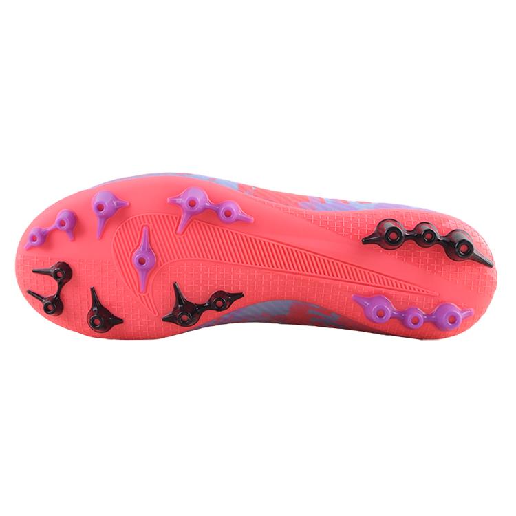 Nike Air Zoom Vapor 15 Academy Mds Round Head Logo Ag (Rubber Short Stud) Artificial Turf Non-Slip Wear-Resistant Soccer Shoes DV2425-405