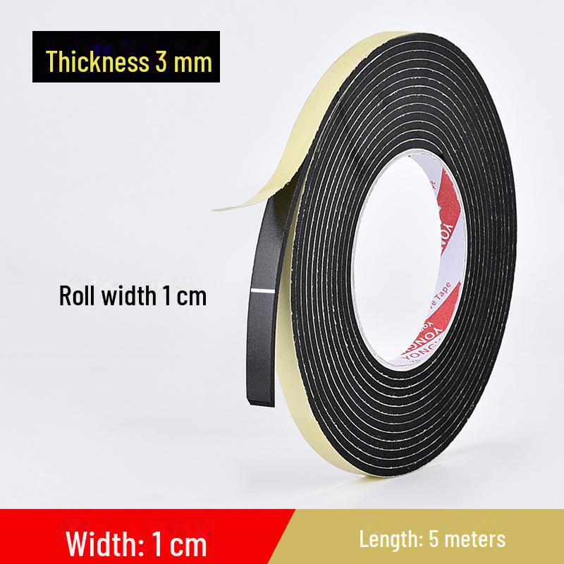 Self-Adhesive EVA Foam Sealing Strip – Dust-Proof, Temperature-Resistant, Anti-Collision, Shock-Absorbing Rubber for Doors and Windows