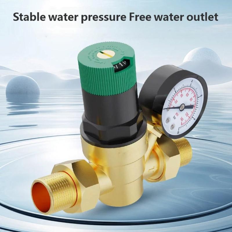 Umfassender DN15 Wasserdruckregler & Sicherheitsventile Merkmale Stabile Durchflussregelung Geeignet für Haushaltsanlagen