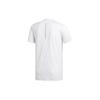 adidas T Shirts Men's White Crew Neck Moderate Straight Fit EI6325