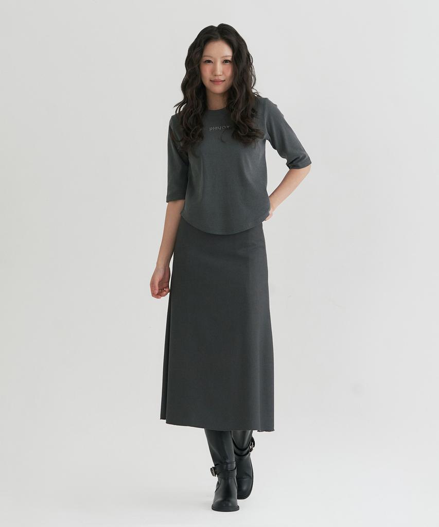 Peulleio Cw Skirt _Grey