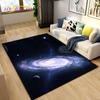 Tappeto Area Stelle Spazio Universo Galassia, Tappeto per Soggiorno Decorazione Camera dei Bambini, Tappetino Antiscivolo per Gioco e Gattonamento Bambini