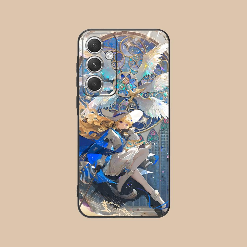 Wuthering Waves Phoebe Phone Case for Samsung Galaxy S26 S25 S24 S23 S22 S21 S20 Note20 Plus FE Ultra Colorful Cover Cellphones