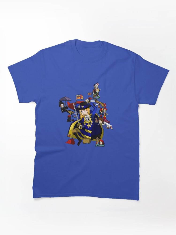 Europa Universalis Renaissance Map of France Classic T-Shirt