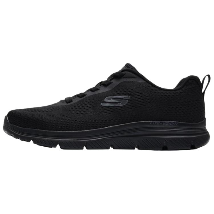Skechers Burns 2.0 Тканевые Удобные Дышащие Прочные Низкие Повседневные Кроссовки Мужские Кроссовки Черный 8790440-BBK 39.5