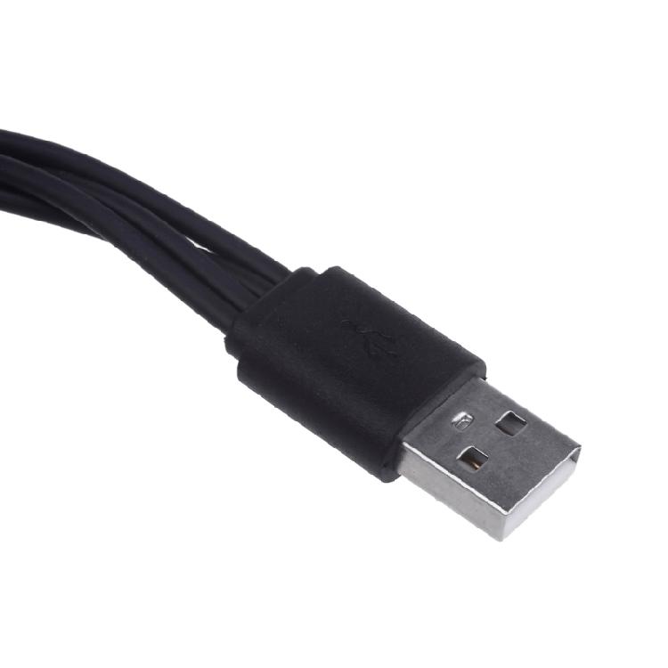 USB to MicroUSB Adapter Charging Cable with 4 Micro USB Splitter Charging Cord